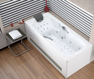 Baignoire balnéo Kinedo 180x80 KINEPLUS KIETUDE tablier Biocryl Baignoire balnéo Kinedo 180x80 KINEPLUS KIETUDE tablier Biocryl